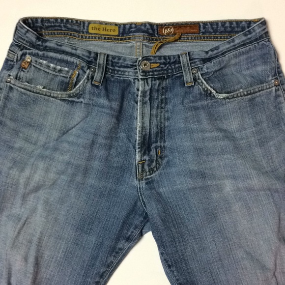 AG Adrian Goldschmeid The Hero Jeans size 33x32 - Picture 2 of 7